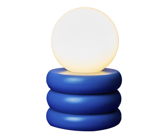 Lumin&aacute;ria de Mesa Trenzin 2 Azul - image 0