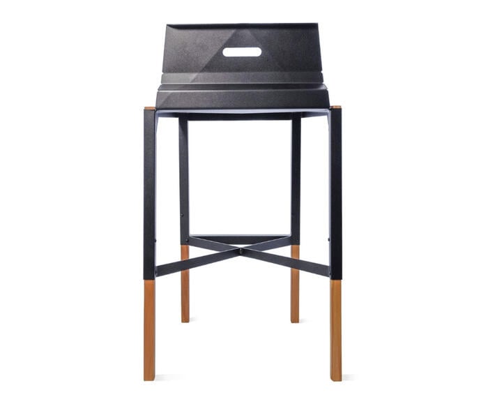 Banqueta Alta Preta - image 1