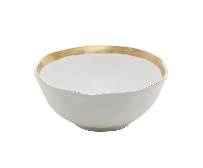 Bowl Dubai Branco e Dourado image number 4