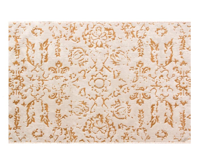 Tapete Turco Vega Ivory Dourado e Cru - image 0