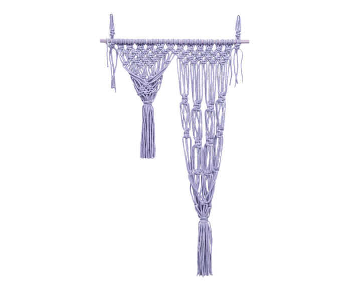 Wall Hanger em Macram&ecirc; Winter Lavanda - image 0