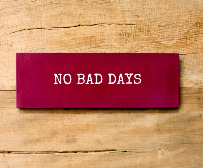 Azulejo Decorativo "No Bad Days" - image 1