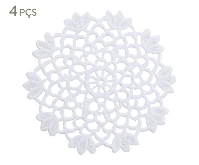 Jogo de Porta Copos Snow Branco - image 0