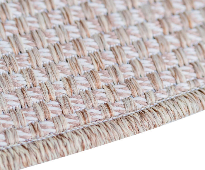 Tapete Redondo Artesanal Look Jacquard Flor de Liz A image number 4