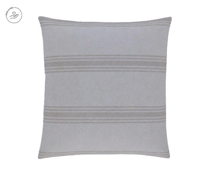 Capa de Almofada Trysha Off-White e Bege - image 0
