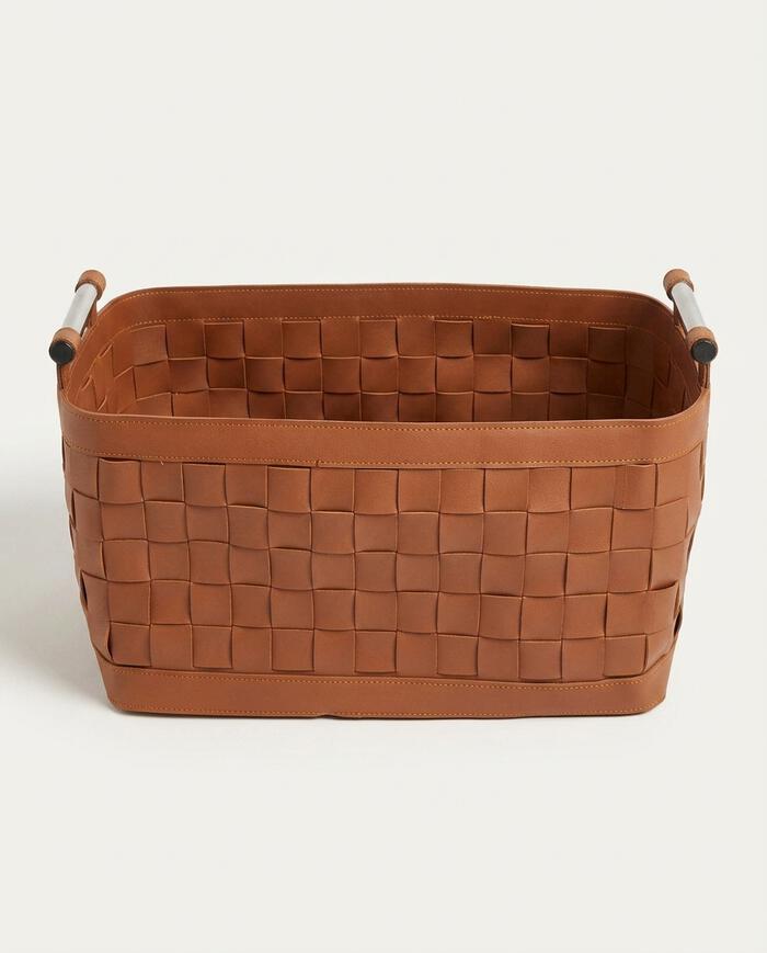 Cesta Decorativa Prateado - image 0