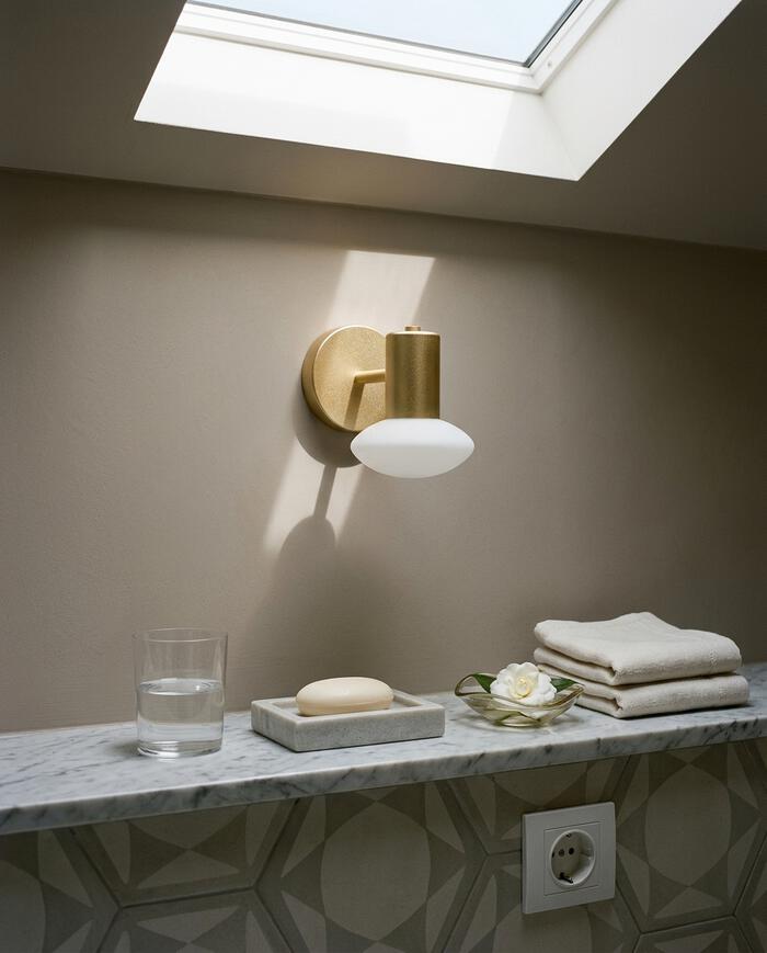 Arandela Tomaselli Champagne - Bivolt - image 1
