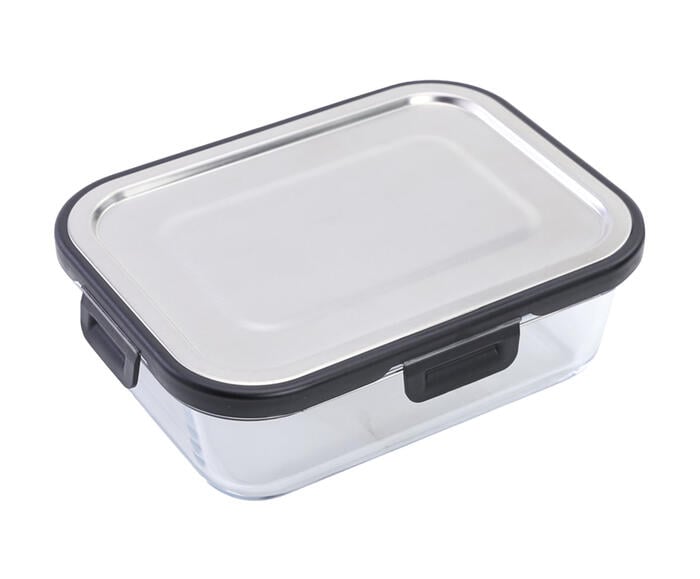 Pote Herm&eacute;tico de Vidro Incolor - 1000ml - image 0
