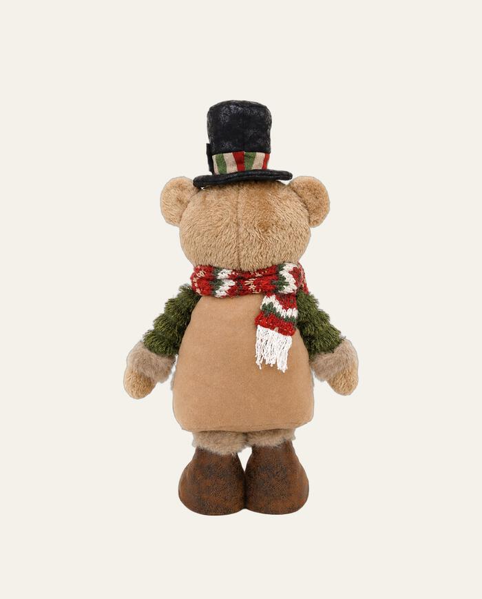Urso Natalino Cartola Verde image number 3