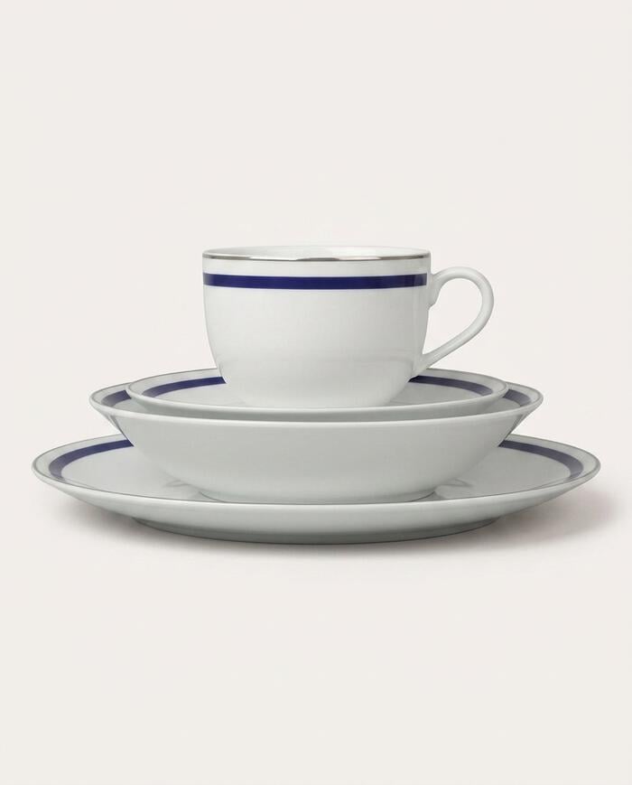 Aparelho de Jantar Silver Rim - image 1