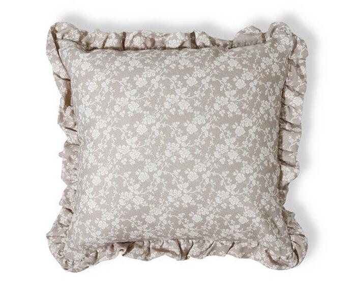 Capa de Almofada Estampada com Babados Floral Dora - image 0