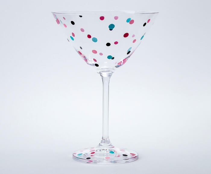 Ta&ccedil;a para Martini em Cristal Vintage - image 1