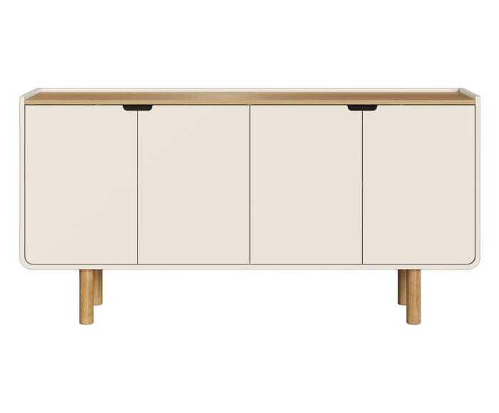 Balc&atilde;o Buffet Org&acirc;nico Madeira Aura Off White - image 0