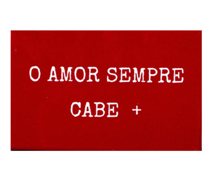 Azulejo Decorativo "O Amor Sempre Cabe +" - image 0