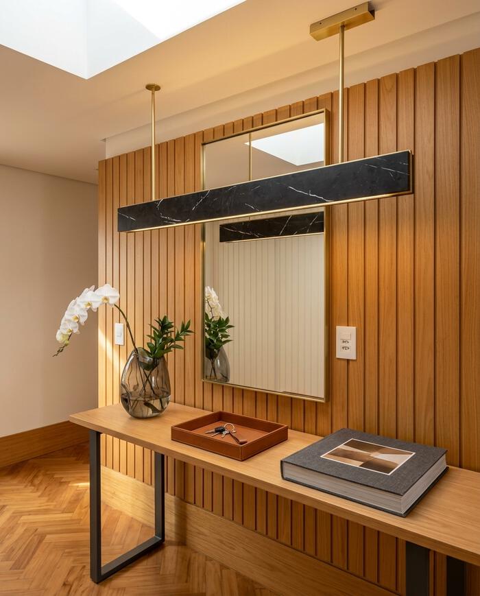 Pendente Achille Led Preto e Dourado Bivolt image number 2