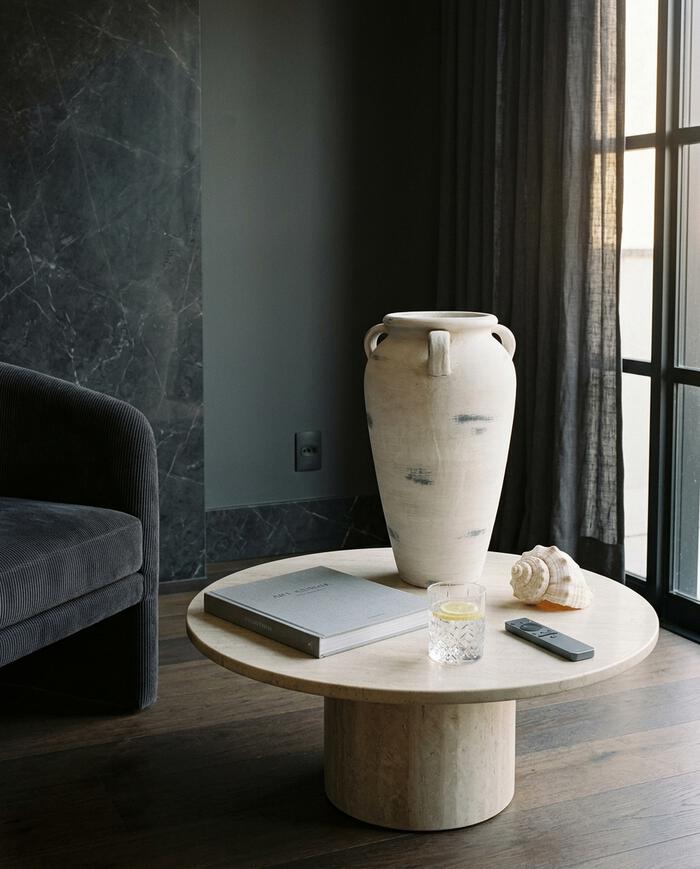 Vaso em Cer&acirc;mica R&uacute;stico VIII Branco - image 1