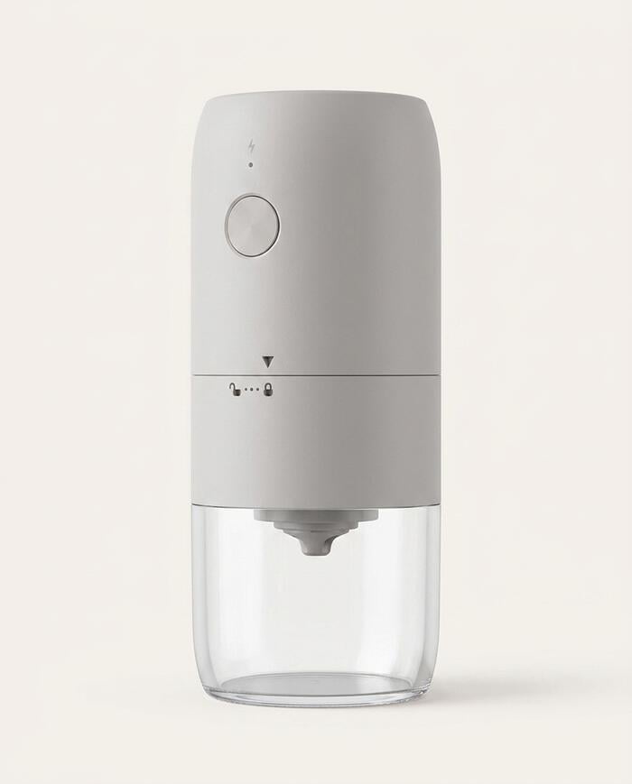 Moedor El&eacute;trico Recarreg&aacute;vel Macinare Branco - image 0