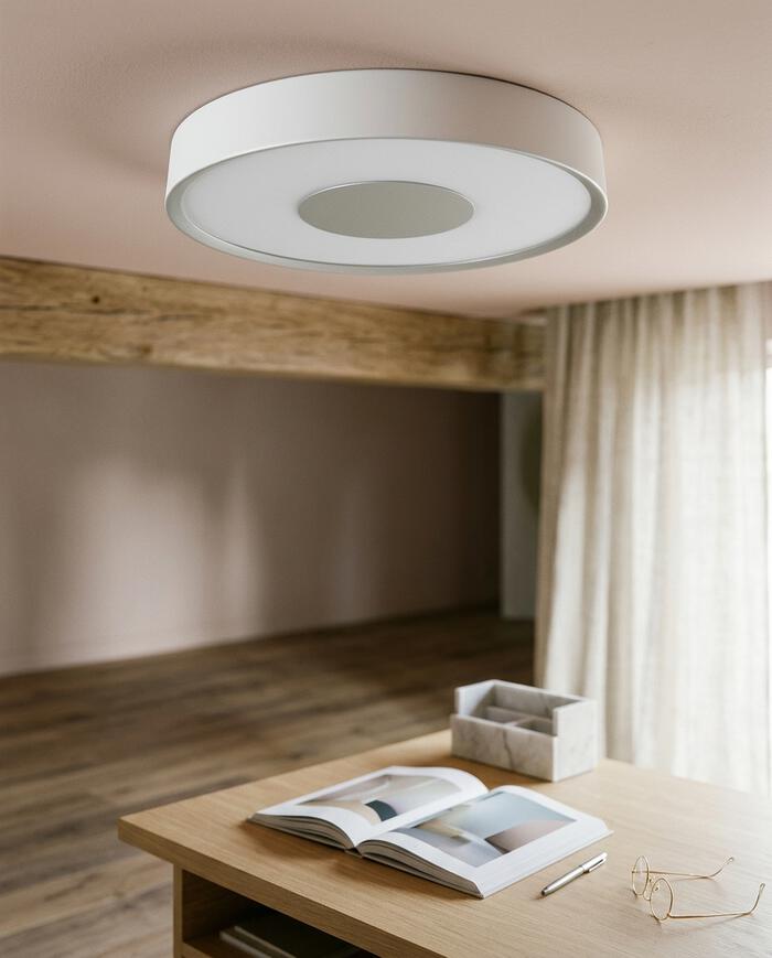 Plafon Led Ballon Branco Bivolt - image 1
