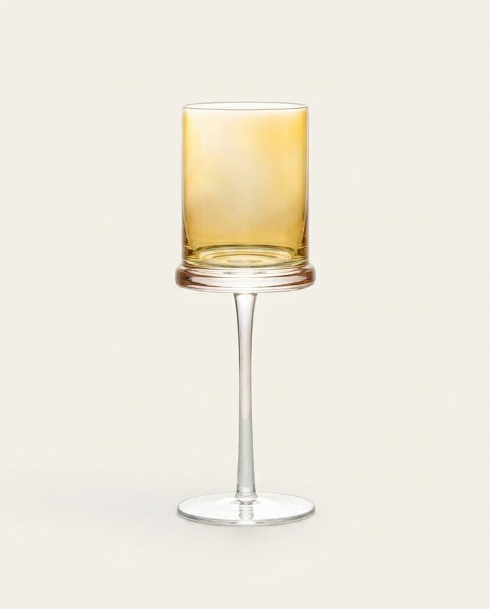 Ta&ccedil;a para Vinho &Eacute;lan Amarelo - image 0