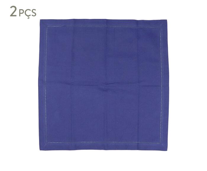 Jogo de Guardanapos Cotton Azul I - image 0