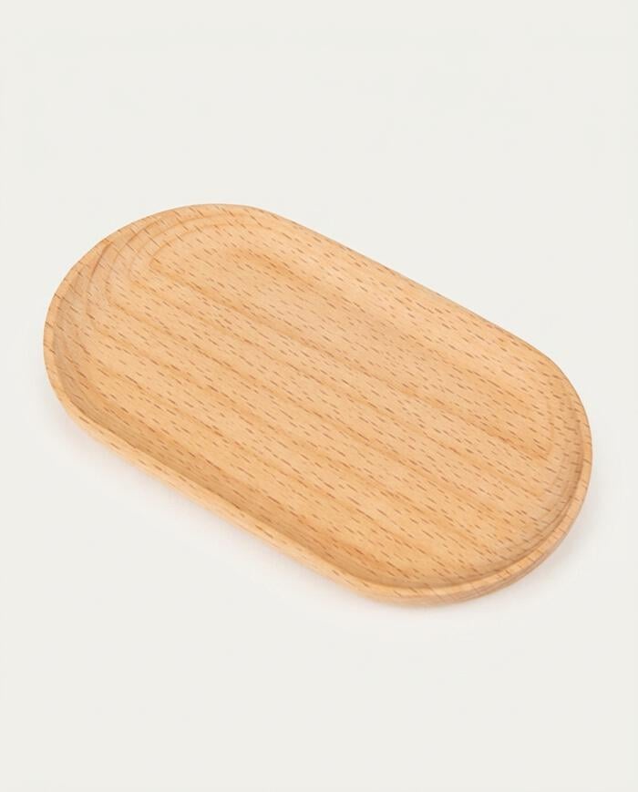 Bandeja em Bambu Oval de Faia - image 0