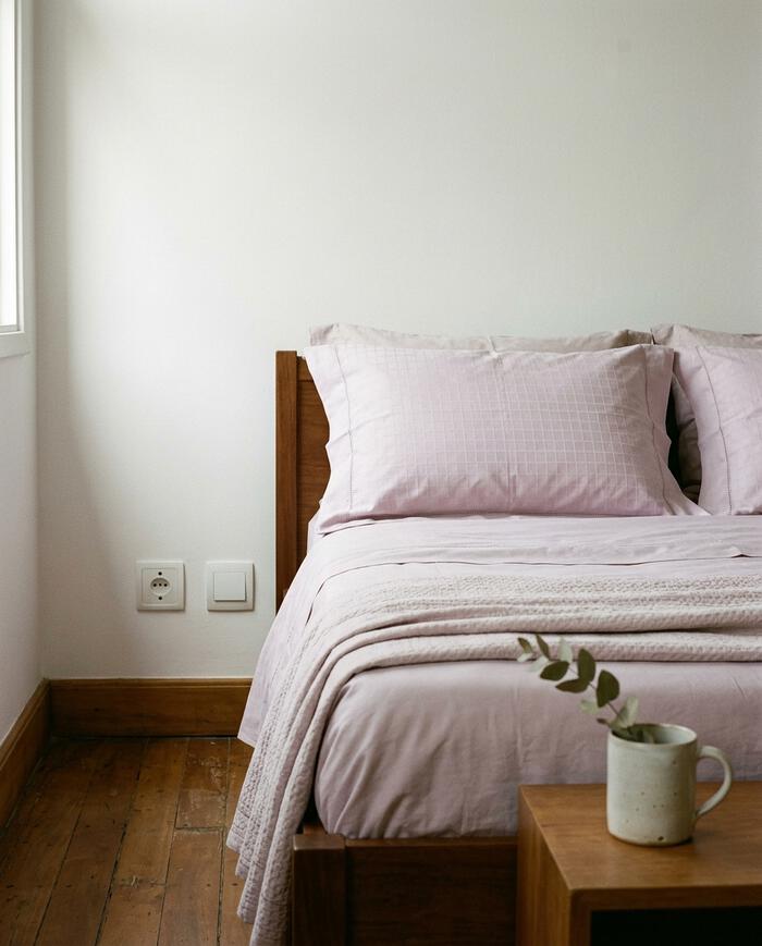 Fronha Damask Square Rosa 300 Fios image number 3