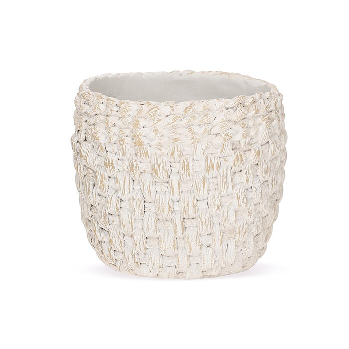 Cachepot Fussen Off White - image 0