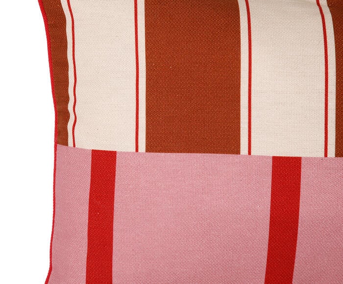 Capa de Almofada Retangular Estampada com Cordon&ecirc; Moyou Colorida image number 3