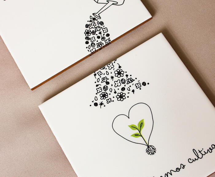 Conjunto de Azulejo Decorativo "Cultivar" - image 1