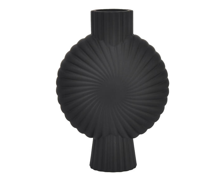 Vaso em Cer&acirc;mica Baiacu Preto - image 0