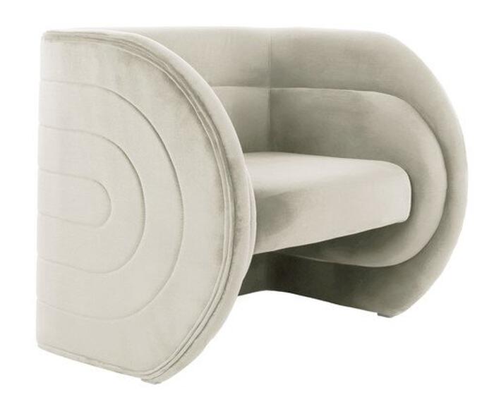 Poltrona Stairs em Veludo - image 0