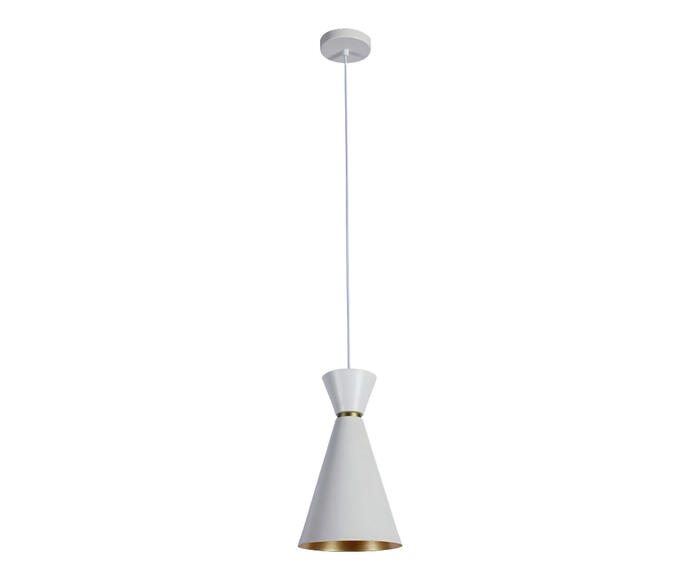 Pendente 40W Set Branco e Dourado Bivolt image number 0