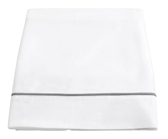 Len&ccedil;ol Superior Basics em Vivo Branco e Cinza 200 Fios - image 1