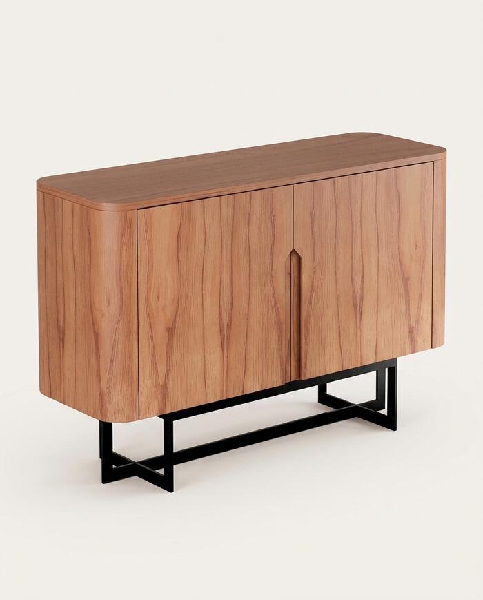 Buffet Greyz Castanho e Preto - image 1