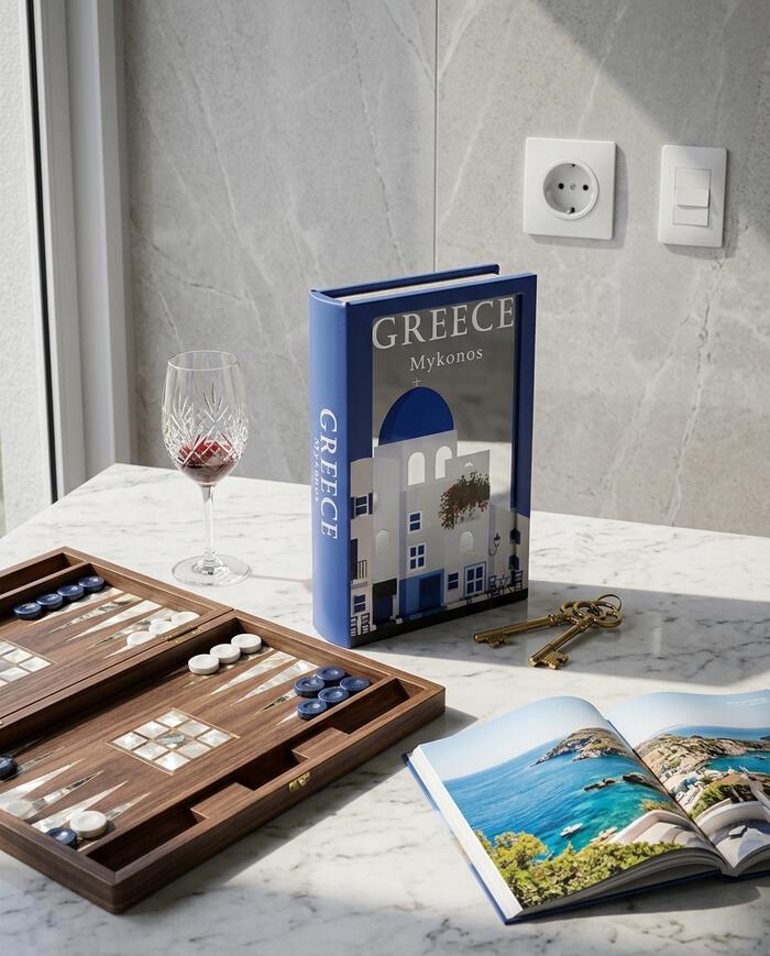 Livro-Caixa em MDF Greece image number 2