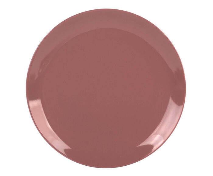 Prato Raso Mix And Match em Porcelana Vermelho Blush - image 0
