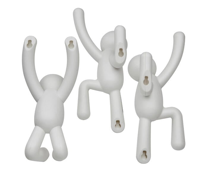 Jogo de Ganchos Buddy - Branco - image 1