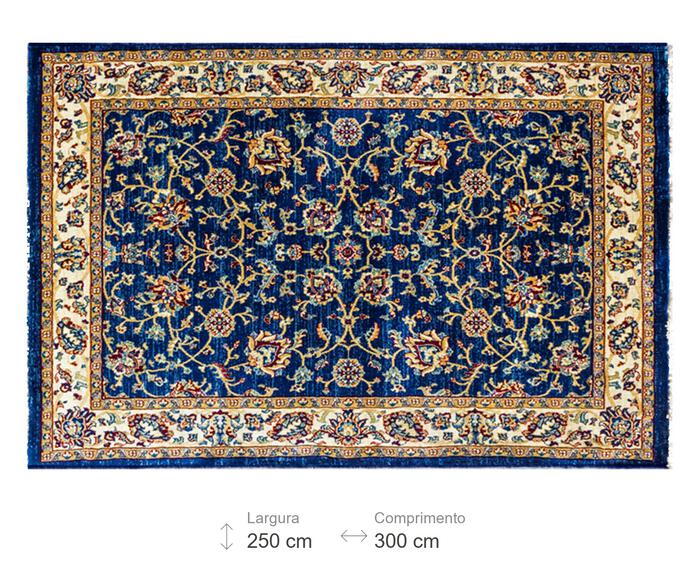 Tapete Turco Kasakh Azul - image 1