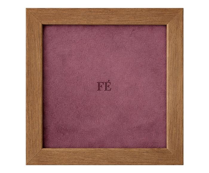 Quadro "F&eacute;" Camur&ccedil;a Vinho - image 0