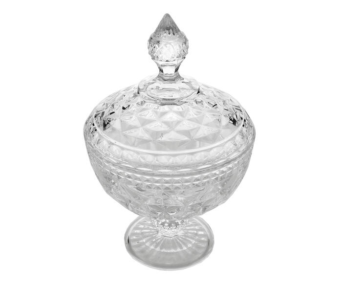 Bomboniere em Cristal Diamond Transparente - image 1