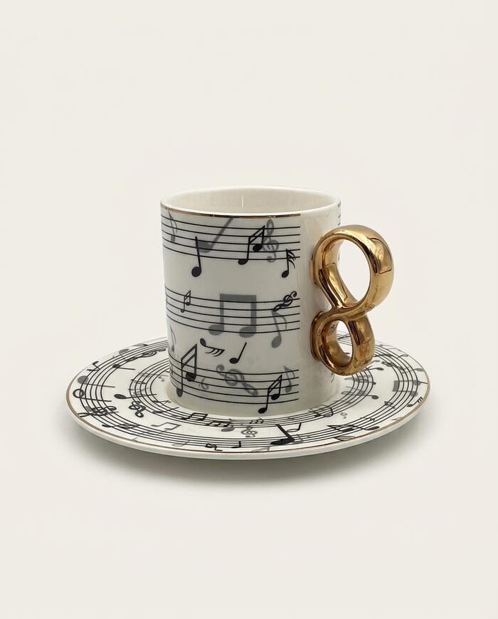 Jogo de Para Caf&eacute; Accord Musical China image number 4