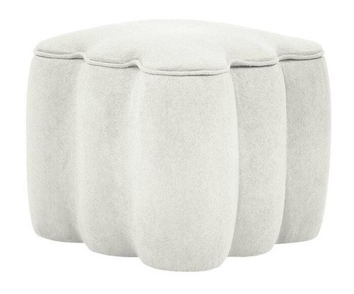 Puff Quadrado Boucle Pitanga image number 4
