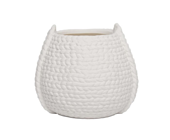 Vaso em Cer&acirc;mica Wings Branco I - image 0