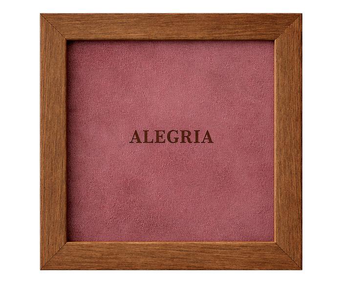 Quadro "Alegria" Camur&ccedil;a Vinho - image 0