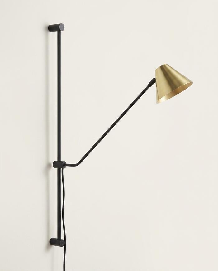 Arandela Esteca Dourado Bivolt image number 2