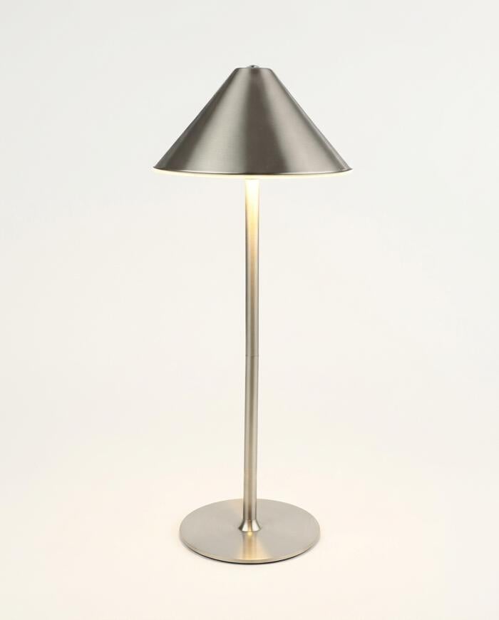 Lumin&aacute;ria de Mesa Arion Prata - image 0