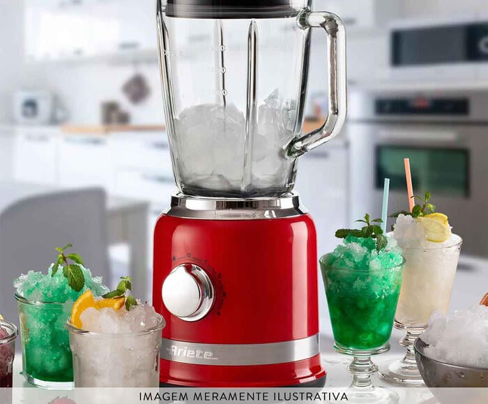Liquidificador Ariete Moderna Vermelho image number 7