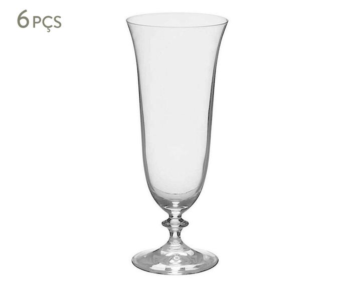 Jogo de Ta&ccedil;as para Cerveja em Cristal &Acirc;ngela image number 0