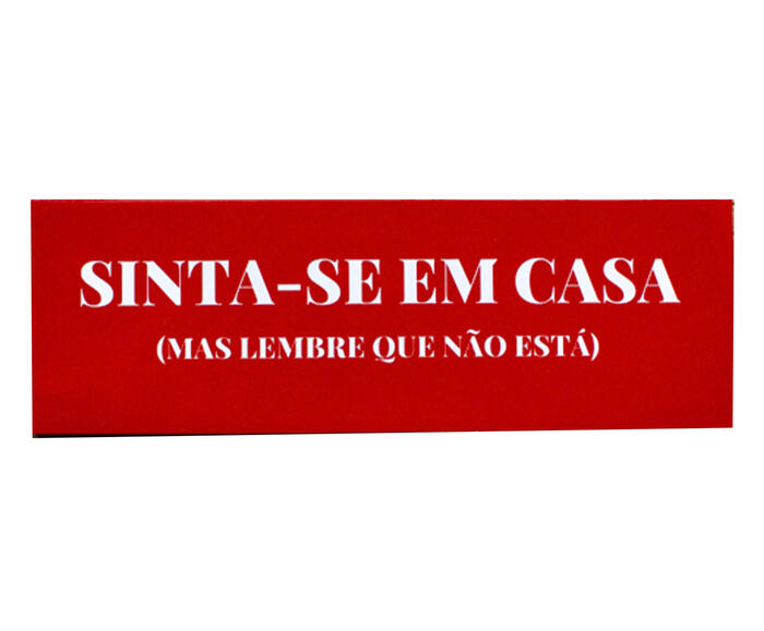 Azulejo Decorativo "Sinta-se Em Casa" - image 0
