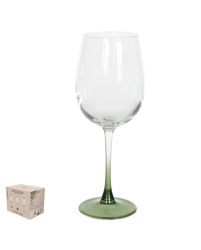 Jogo de Ta&ccedil;as para Vinho Branco Summer Verde image number 2